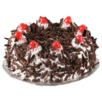 Order Online Rakhi with Black Forest Cakes to India From 5 Star Hotel