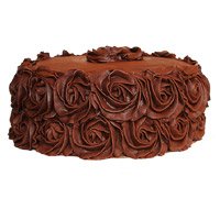 Rakhi to India With 3 Kg Chocolate Cake From 5 Star Bakery
