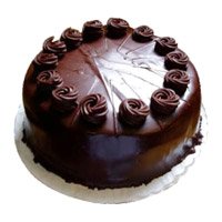 Send Online Rakhi with Eggless Chocolate Truffle Cake to India on Rakhi
